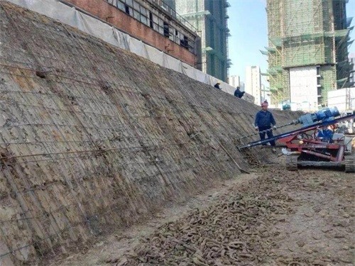 天镇建筑边坡支护